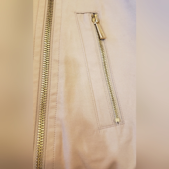 NWT Michael Kors short trench coat size Large ☀️ - Picture 8 of 10